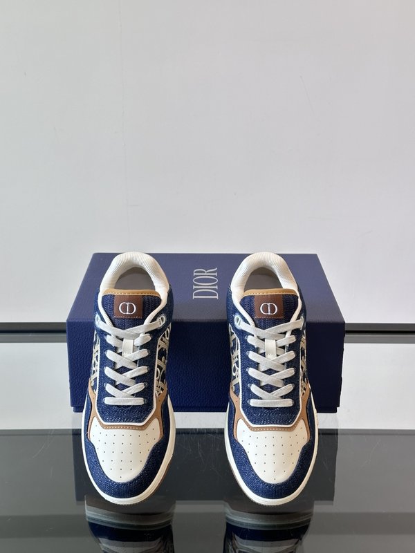 Dior B27 로우탑 커플 캐주얼 운동화 001-180836