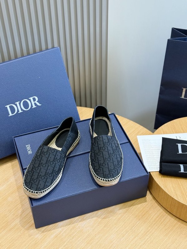 Dior 이탈리아 어부구두 스웨이드 남성화 001-180839