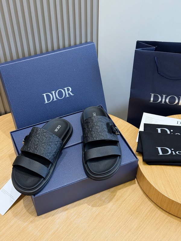 Dior Aqua 남성 크로스 밴드 캔버스 샌들 001-180841