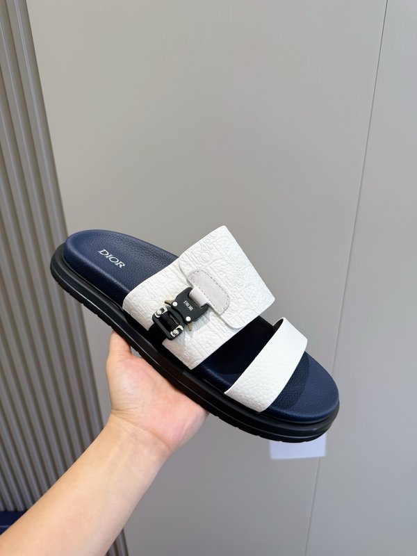 Dior Aqua 남성 캔버스 샌들 001-180843