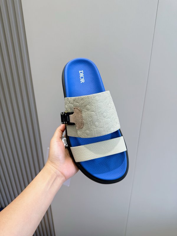 DIOR Aqua 남성 슬리퍼 샌들 001-180845