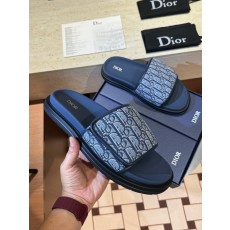 디올 아쿠아 남성용 캔버스 샌들 001-180849