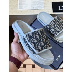 DIOR Aqua 남성 캔버스 크로스 슬리퍼 001-180851