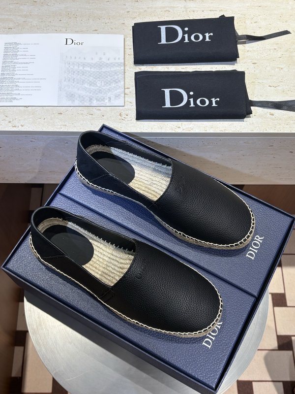 Dior 최고 버전 어부 신발 3D 자수 수제 001-180852