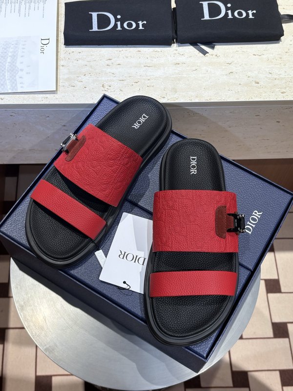Dior Aqua男士 크로스 스트랩 샌들 001-180854