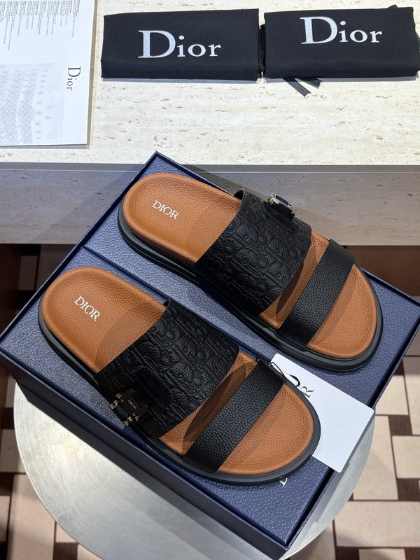 Dior Aqua 남성 크로스 밴드 샌들 001-180856