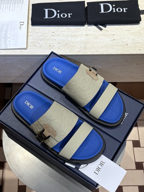Dior Aqua 남성 캐주얼 슬리퍼 001-180858