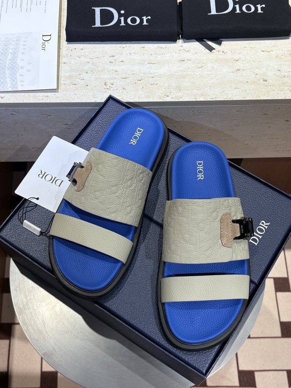 Dior Aqua 남성 캐주얼 슬리퍼 001-180858