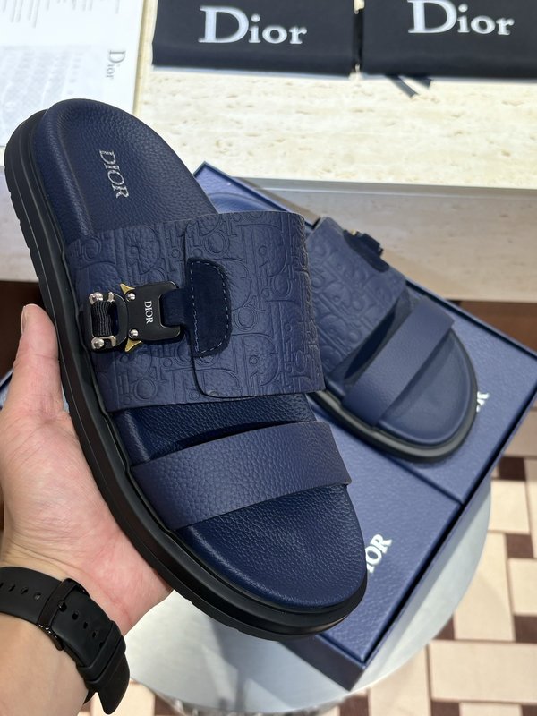 Dior Aqua 남성 크로스 밴드 샌들 001-180860