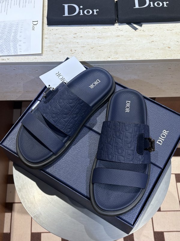 Dior Aqua 남성 크로스 밴드 샌들 001-180860