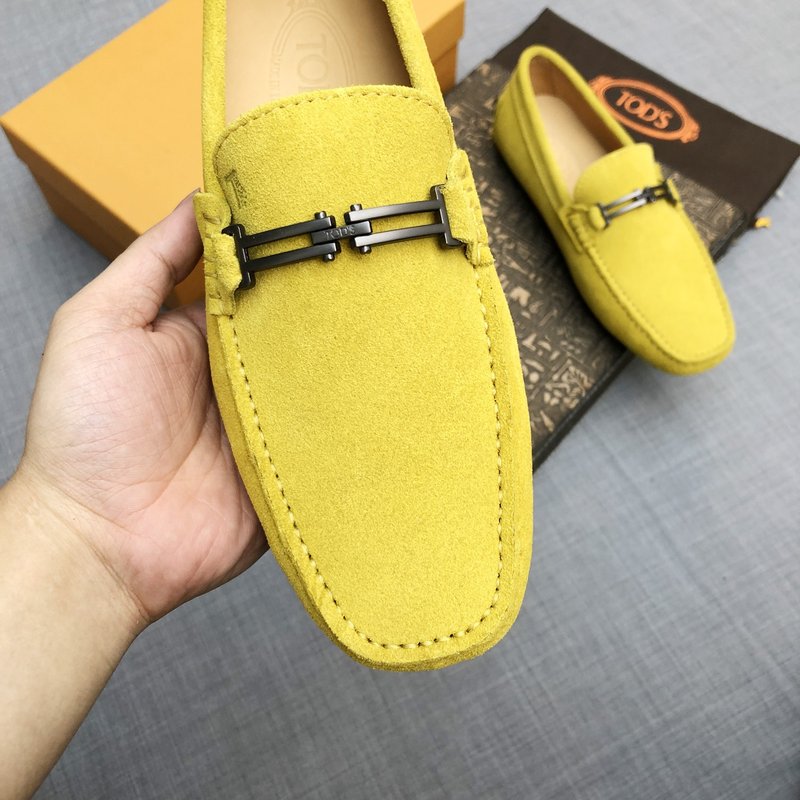 Tods 남성 스웨이드 드라이빙 슈즈 001-180873