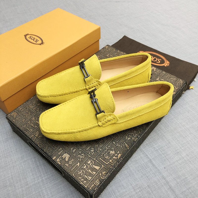 Tods 남성 스웨이드 드라이빙 슈즈 001-180873