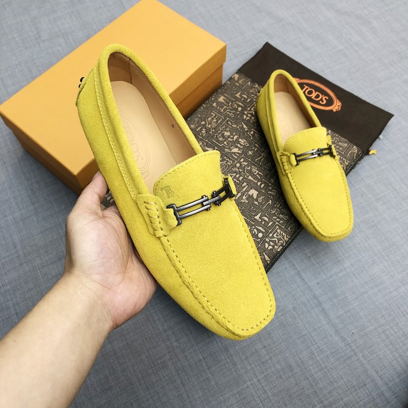 Tods 남성 스웨이드 드라이빙 슈즈 001-180873
