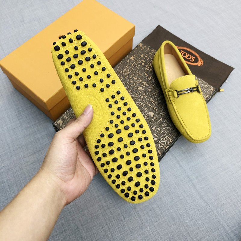 Tods 남성 스웨이드 드라이빙 슈즈 001-180873