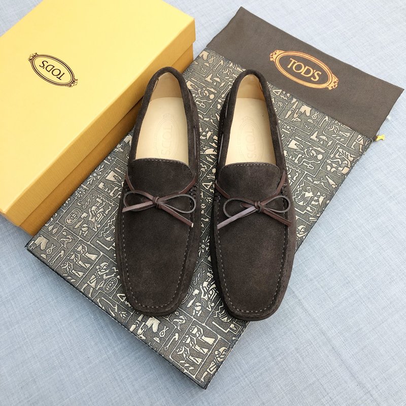 Tods 남성 스웨이드 로퍼 001-180874