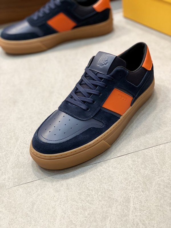 TODS 토즈 새로운 소가죽 운동화 001-180878