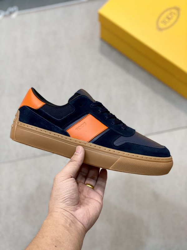 TODS 토즈 새로운 소가죽 운동화 001-180878