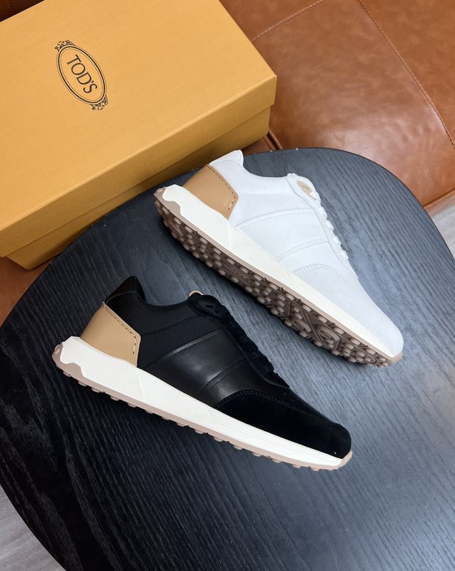 TODS 브랜드 듀얼 컬러 캐주얼 슈즈 001-180894