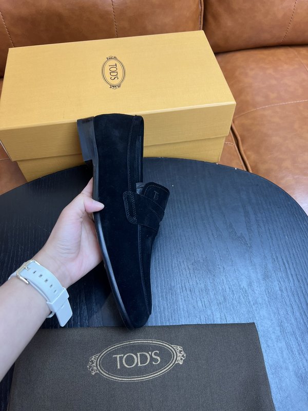 TOD'S 토드스 수입 스웨이드 가죽 로퍼 001-180906