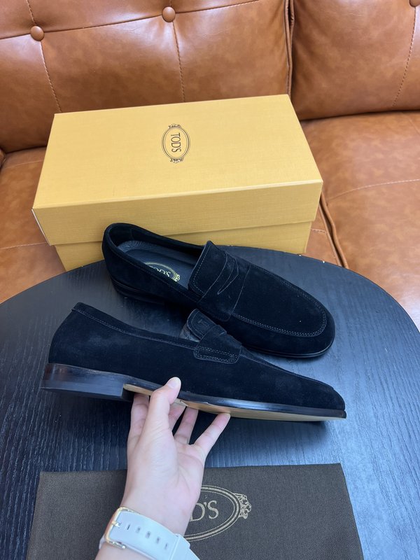 TOD'S 토드스 수입 스웨이드 가죽 로퍼 001-180906