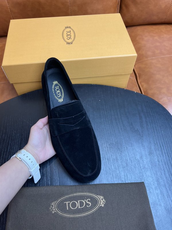 TOD'S 토드스 수입 스웨이드 가죽 로퍼 001-180906