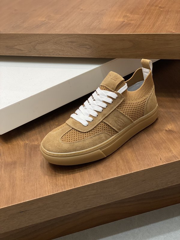 Tods 남성 니트 스플라이싱 운동화 001-180914