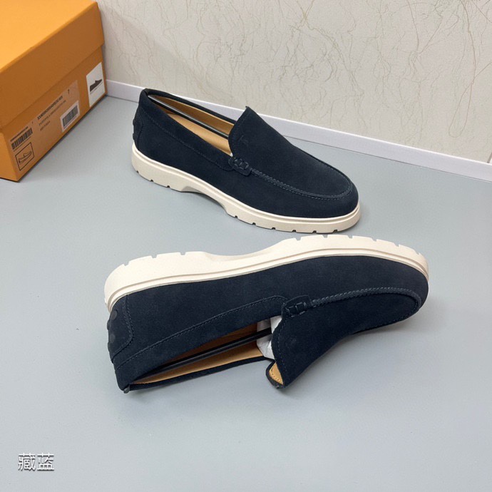 Tods 신규 스웨이드 가죽 로퍼 001-180916