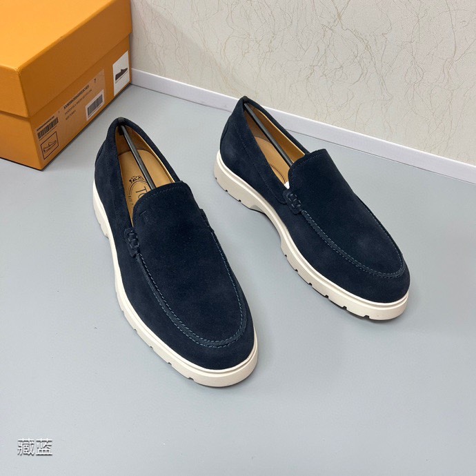 Tods 신규 스웨이드 가죽 로퍼 001-180916