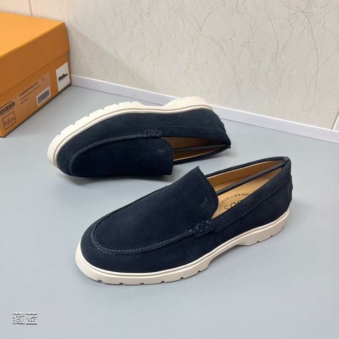 Tods 신규 스웨이드 가죽 로퍼 001-180916