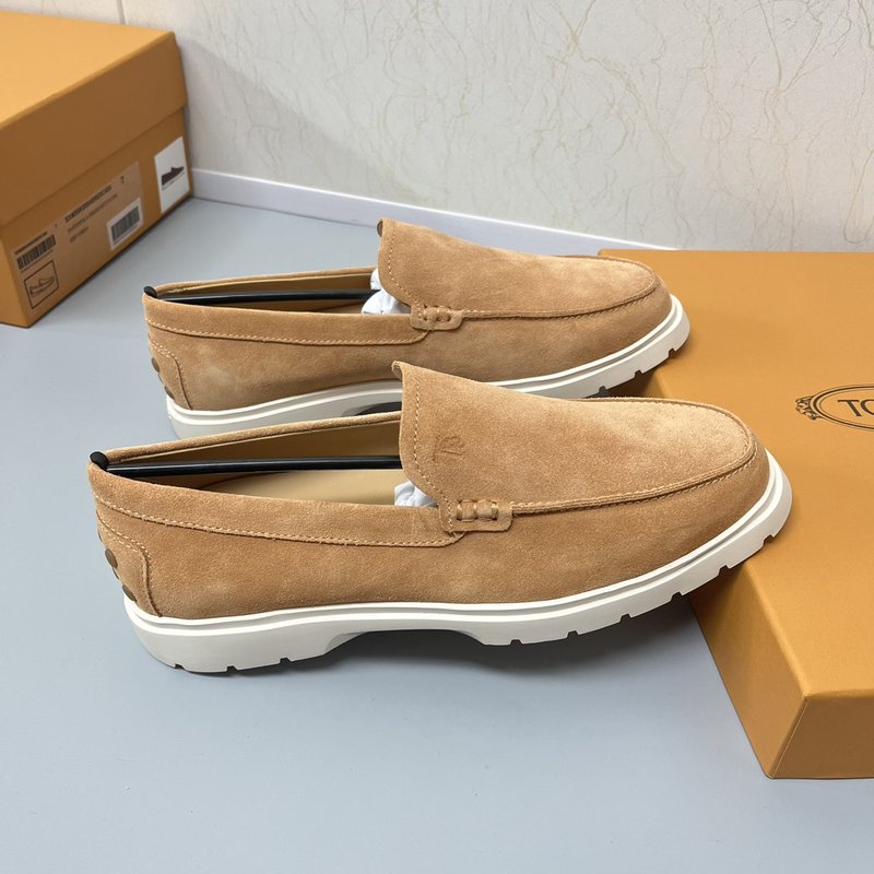 Tods 신규 스웨이드 로퍼 001-180918