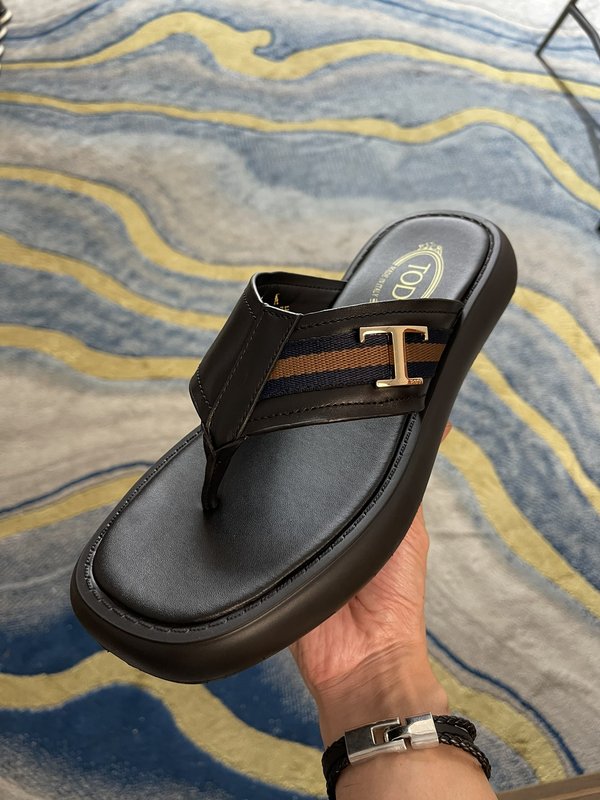 TOD'S 2022春夏 가죽 샌들 슬리퍼 001-180930
