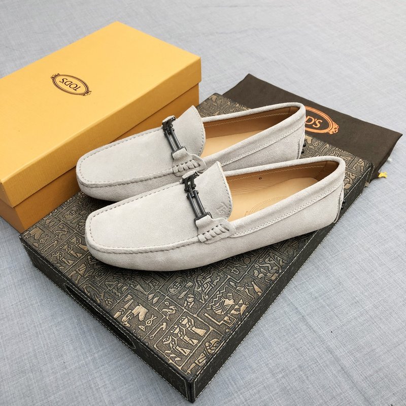 Tods 남성 스웨이드 드라이빙 슈즈 001-180943