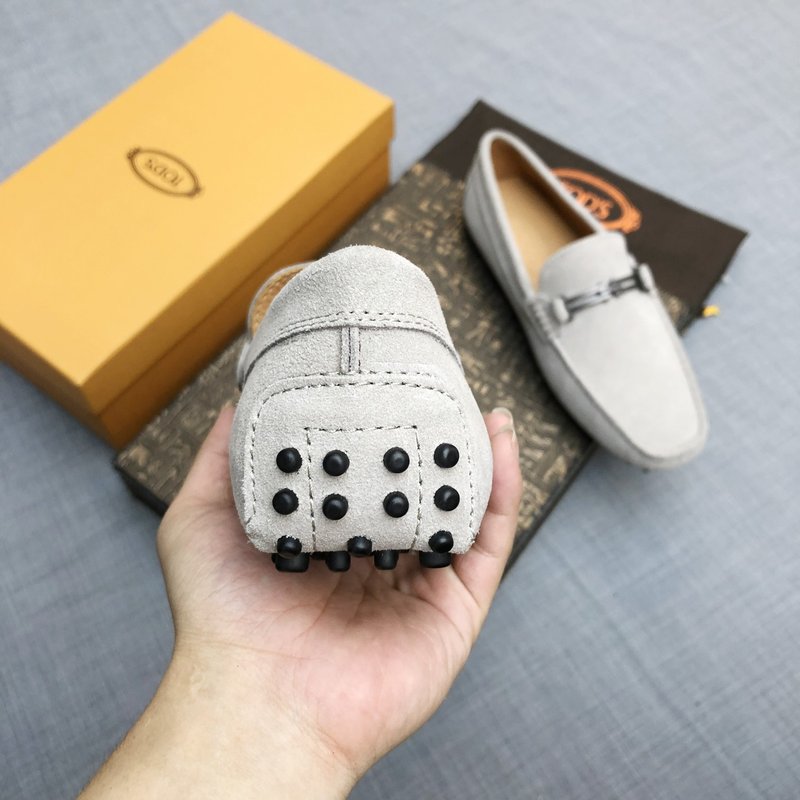 Tods 남성 스웨이드 드라이빙 슈즈 001-180943
