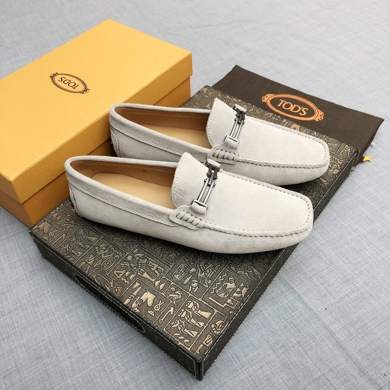 Tods 남성 스웨이드 드라이빙 슈즈 001-180943