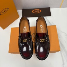 TOD'S 남성 클래식 비즈니스 로퍼 가죽 신발 001-180955