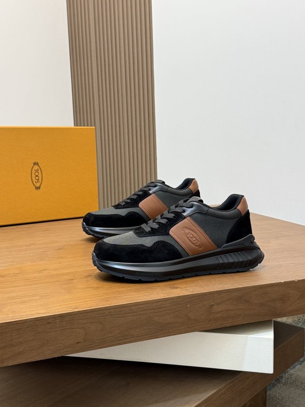 TODS 남성 이탈리아 소 가죽 캐주얼 슈즈 001-180963