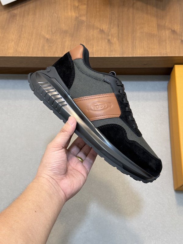 TODS 남성 이탈리아 소 가죽 캐주얼 슈즈 001-180963