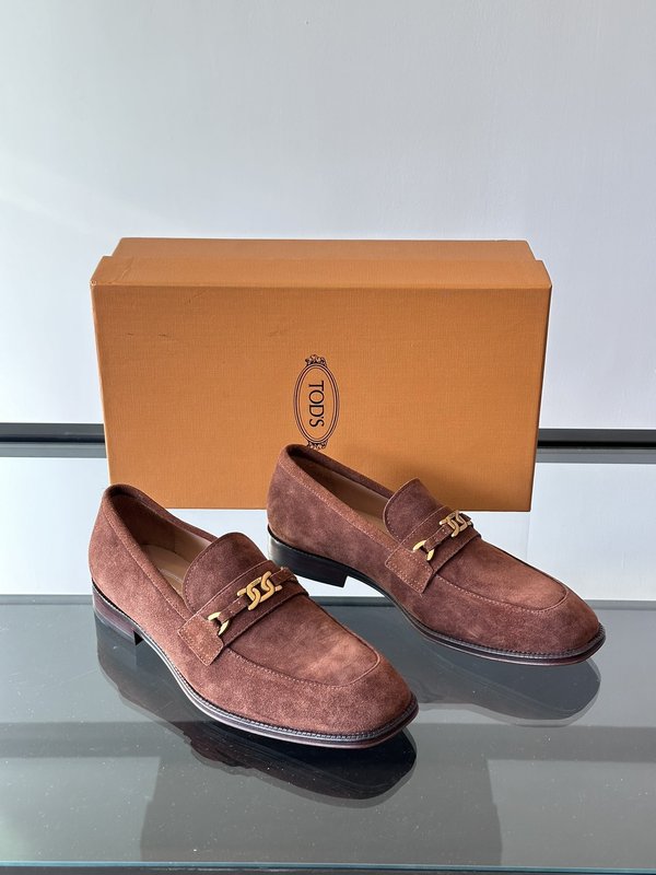 Tod's 남성 가죽 원터치 캐주얼 슈즈 001-180981