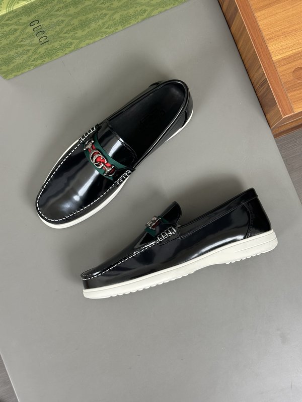Tods 스타일 남성 수입 소가죽 수제 로퍼 001-180990