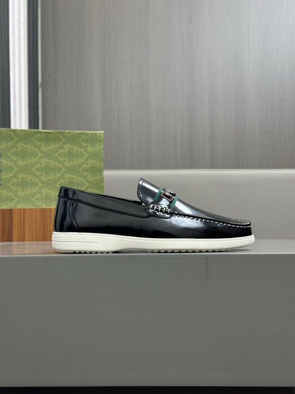 Tods 스타일 남성 수입 소가죽 수제 로퍼 001-180990