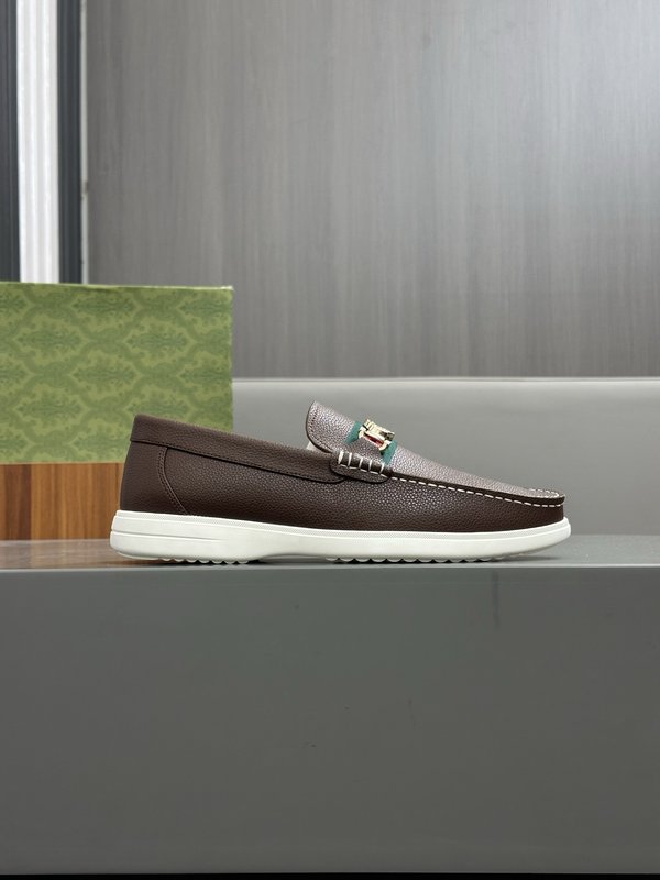 Tods 스타일 남성 수입 소가죽 수제 로퍼 001-180991