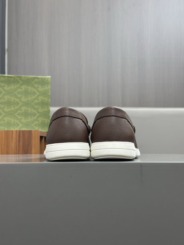 Tods 스타일 남성 수입 소가죽 수제 로퍼 001-180991
