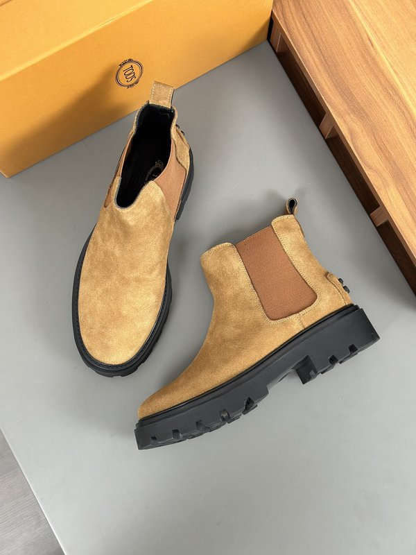 TODS 토즈 이탈리아 소가죽 남성 캐주얼 부츠 001-181003