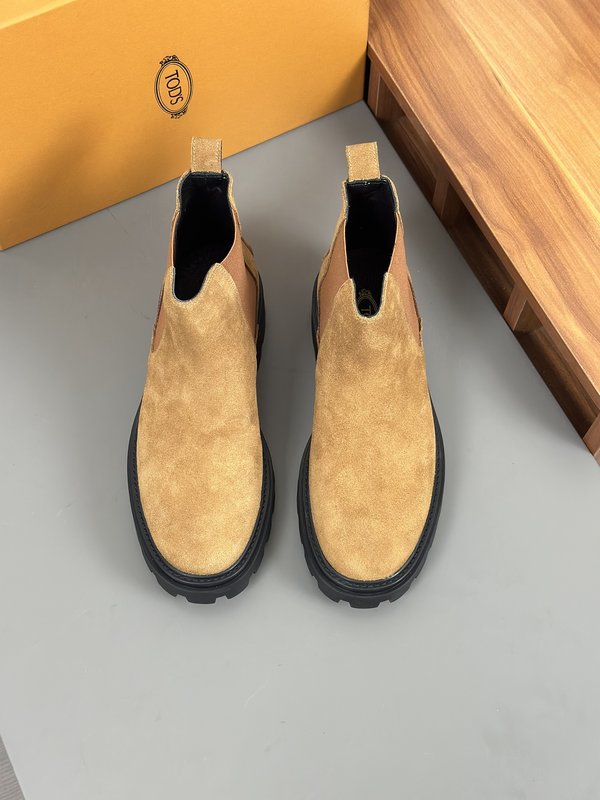 TODS 토즈 이탈리아 소가죽 남성 캐주얼 부츠 001-181003