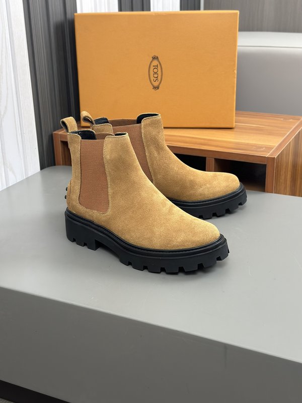 TODS 토즈 이탈리아 소가죽 남성 캐주얼 부츠 001-181003