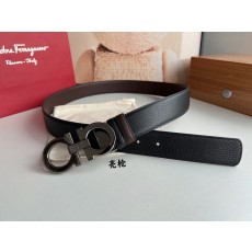 페라가모 남성 라이치 소가죽 벨트 001-181054