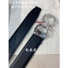 페라가모 이탈리아 가죽 NFC 스캔 벨트 001-181100