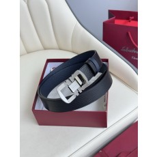 페라가모 양면 수입 소가죽 벨트 001-181189