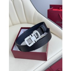 페라가모 양면 소 가죽 벨트 001-181190