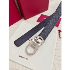 페라가모 남성 3.5cm 소가죽 벨트 001-181201